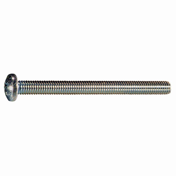 Midwest Fastener 3/18"-16 x 4-1/2 in Phillips Pan Machine Screw, Zinc Plated Steel, 25 PK 54773 - main